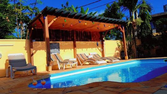 Jolie Villa Santa Avec Piscine Pointe aux Piments Exterior photo